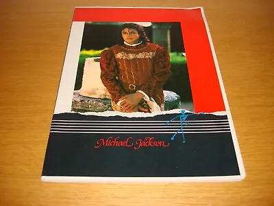 Michael Jackson Notebook Official Triumph International 1989 Mega Rare • $62.16