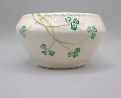 VTG Belleek Ireland Open Sugar Shamrock Ware • $18.99