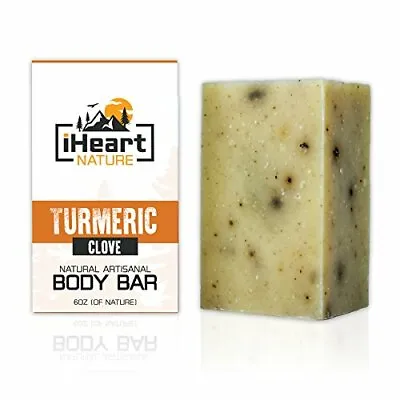 Organic Turmeric Soap Bar (Large 6 Ounce) Made In USA (Turmeric Helps Minimize  • $13.73