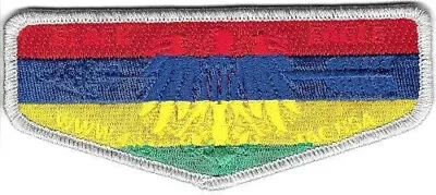 Boy Scout OA 482 Black Eagle Lodge Mauritious Flag Flap • $13