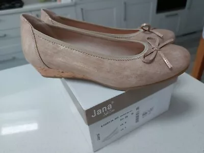 Jana Womens Shoes Size5 (38) New.  Bronze. Wedge • £15