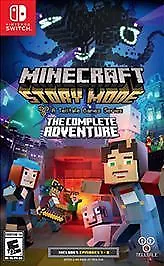 Minecraft: Story Mode - The Complete Adventure (Nintendo Switch 2017) • $22.50