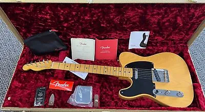 Fender American Vintage II 1951 Lefty Telecaster Butterscotch Blonde W/Case • $2449.99