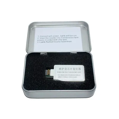 $88.26 • Buy Waste Ink Box Chip Resetter For Canon PIXMA G3360 G1420 G2420 G2460 G3420 G3460