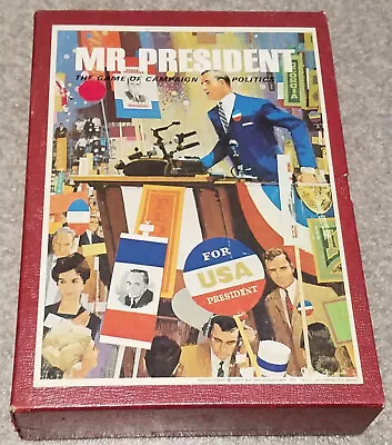 Mr. President The Game Of Campaign Politics 1967 3M BOOKSHELF GAMES • $25