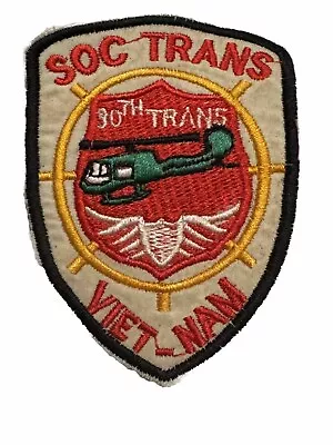 Vietnam War Patch US Army 80th Helicopter Attack Troop Transport Military Badge • $16.99