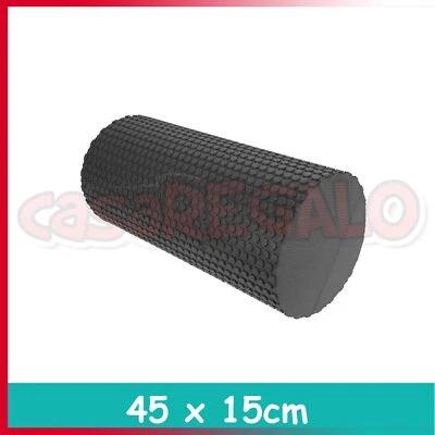 $21.95 • Buy Physio EVA Foam Yoga Roller Gym Back Training Exercise Massage 45/60/90CM
