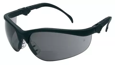 MCR Safety Klondike Magnifiers Bifocal Safety Glasses Gray Lenses Z87 • $11.99