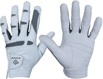 Bionic Mens Performance Grip Pro Left Hand White Golf Glove - New Pick Size • $23.99