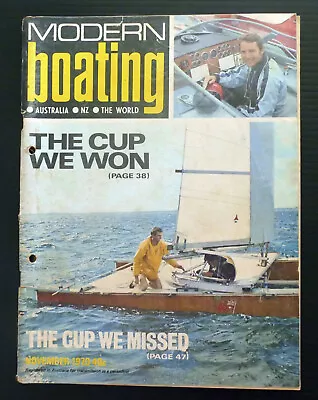 1970 Vintage Modern Boating Racing Sailing Boat Yacht Power Outboard Folkboat • $13