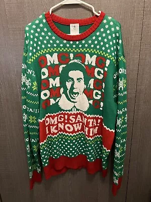 Elf Movie Men’s Ugly Christmas Sweater Size 2XL • $15