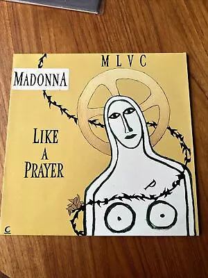 Madonna Like A Prayer Vinyl Records Electronic Rock Pop 12  W7539TX 921 190-0 • £9.99