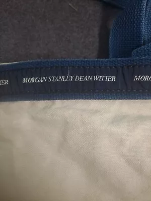 RARE Morgan Stanley Dean Witter Scarborough & Tweed Banker Bag Tote Shoe Wall St • $95