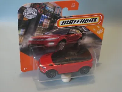 Matchbox Range Rover Evoque Red Body Toy Model Car 70mm In Blister Pack B • £9.99