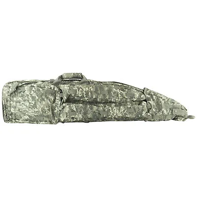 VISM Double Rifle Drag Bag 45  Rifle Range Case Shooting Hunting Tactical ACU- • $89.99