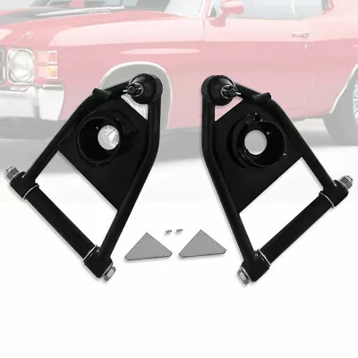 Stock Width Tubular Lower Control A Arms W/ Hole Street Rod Fit Mustang II • $137.88