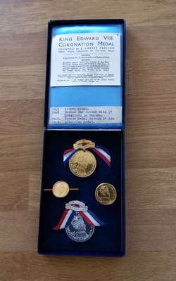 £65 • Buy King Edward Viii Coronation Medal Collection