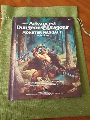 Monster Manual II Solid Condition - AD&D 1st Edition Monster Manual II TSR • $90.24