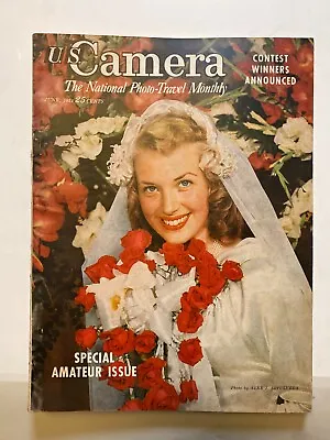 1954 US Camera Magazine Pinup Girl Beach Amateur Model China Vintage Hollywood • $24.99