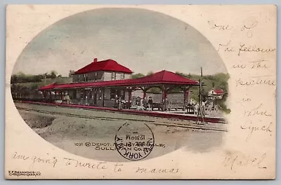 Postcard O. & W. R.R. Station / Depot Mountain Dale New York *A195 • $5.50
