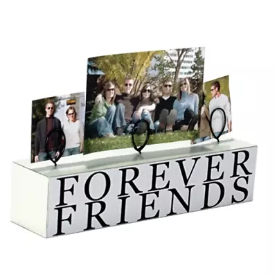 Malden 3 Photo  Forever Friends  Stand Picture Frame • $12.95