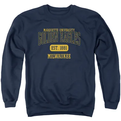 Marquette University Adult Crewneck Sweatshirt Est. Date Navy S-3XL • $39.99