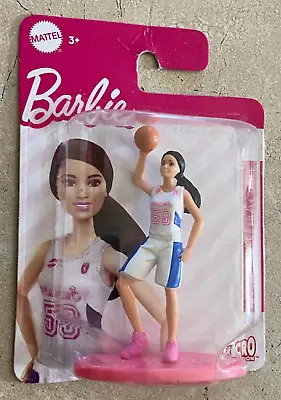 Mattel Barbie Basketball Micro Doll Figure Cake Topper Caitlin Clark Lookalike • $3.95