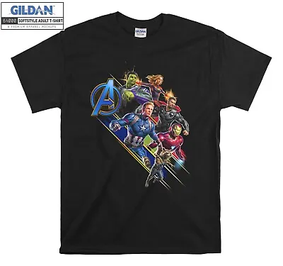 Marvel Avengers Comic T-shirt Gift Hoodie Tshirt Men Women Unisex F345 • £13.99