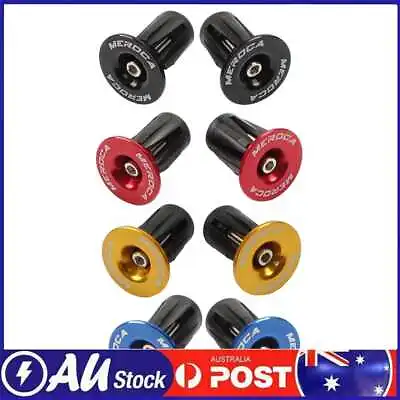 Handle Bar Ends Cap MTB Handlebar Plugs Mountain Road Bike Cycling Accessories • $8.90