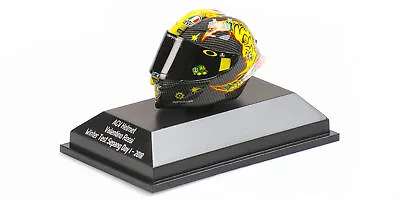 Helmet AGV Valentino Rossi Winter Test Sepang Day I 2018 1:8 Model Minichamps • £33.25