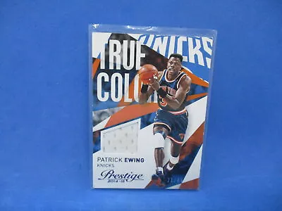 2014-15 Prestige True Colors Jersey Patrick Ewing New York Knicks 21/49 • $19.99