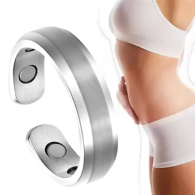 Lymphatic Drainage Magnetic Therapeutic Rings And Magnetic Open Bangle • $7.64