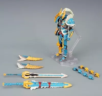 Animation Monster Hunter Swordsman Zinogre PVC Action Figures Statue Boxed Toys  • $41