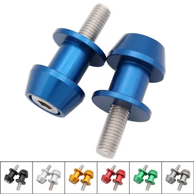 8mm CNC Swing Arm Sliders Spools For Suzuki GSXR600/750 SV650 SV1000S TL1000R/S • $10.85