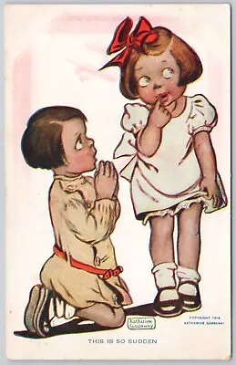Cute Artist Postcard Divided Back Children Katharine Gassaway 1906 • $4.33