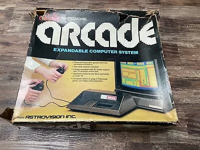 * Bally Astrocade 1978 Astrovision Professional Arcade Console COMPLETE IN BOX * • $160