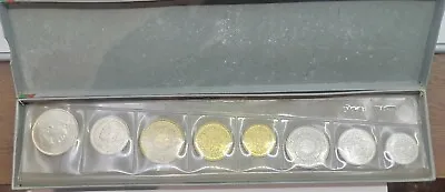 FRENCH MOROCCO MAROC 8 Coins 1965 AH1370-84 FDC Fleurs De Coins Mint Set • $79