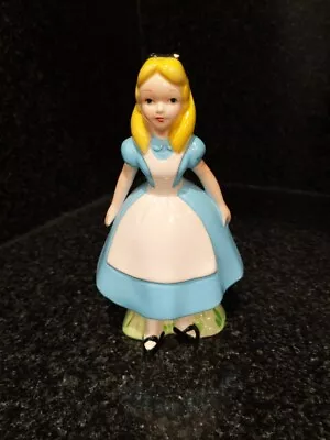 Vintage Disney Alice In Wonderland 6 In. Ceramic Figurine • $19.95