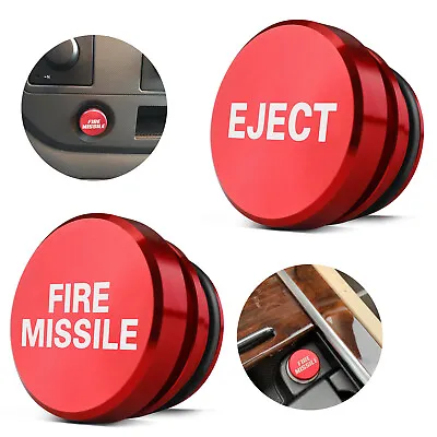 2 * Car Cigarette Lighter Cover Accessories Universal Fire Missile Eject Button • $7.39