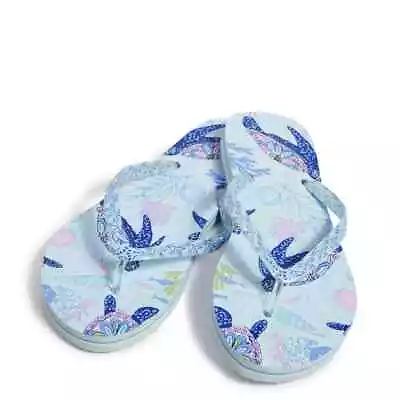 Vera Bradley Flip Flops Turtle Dream New With Tags Size Small • $15