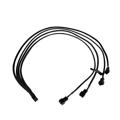 Alphacool Y-Splitter 3-Pin To 4x 3-Pin Cable 60cm • $9.44