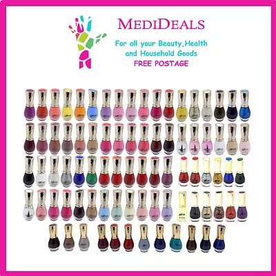 Saffron Nail Varnish Polish - 84 Different Colours • £3.95