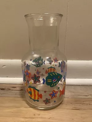 Vintage Libbey Of Canada Fish Beverage Carafe- No Lid • $18