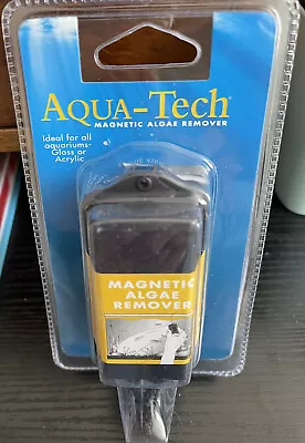 Aqua - Tech Magnetic Algae Remover For Aquariums Glass Or Acrylic Cleaner • $5.95