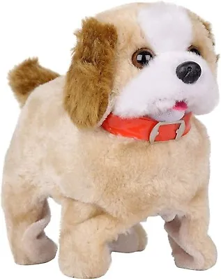 Cute Dog Walking Barking Jumping Flip Over Somersault Puppy Girls Boys Pet Toy • £13.99
