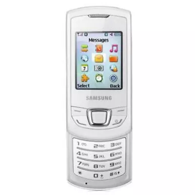 Samsung Monte Slide GT-E2550 - White (Unlocked) Smartphone Brand New • £229.99