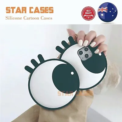 $12.99 • Buy Cute Big Eyes Case Cover For IPhone 5/5S 6P 7 8 7P 8P 