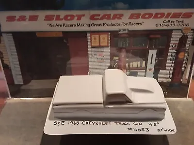 1/24 Slot Car Body 1968 Chevrolet C10 Pickup Truck **clear Body**  #4053 • $5.50