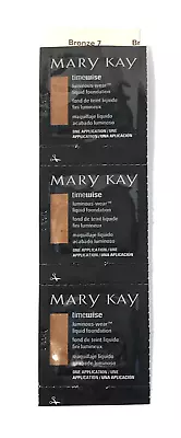 Mary Kay Timewise Liquid Foundation~luminous & Matte Samples~ivory~beige~bronze! • $6.99