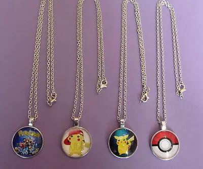 £2.99 • Buy POKEMON GO PIKACHU Pendant Necklace With Chain Party Bags 4 Designs